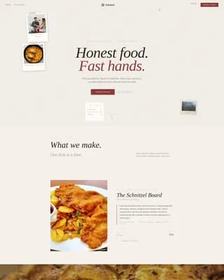 Schnitzel — Authentic German Landing Page Template