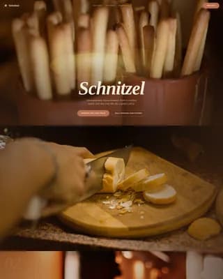 European Specialty Dining Professional Website Template
