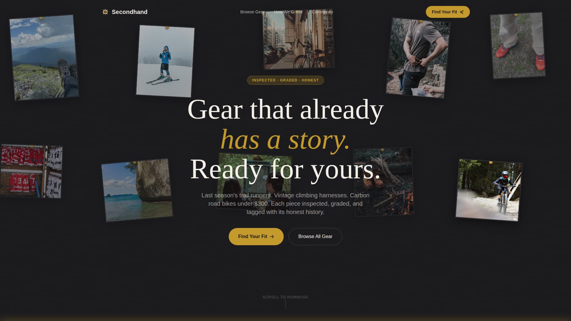 Sports & Outdoor E-Commerce Professional Website Template