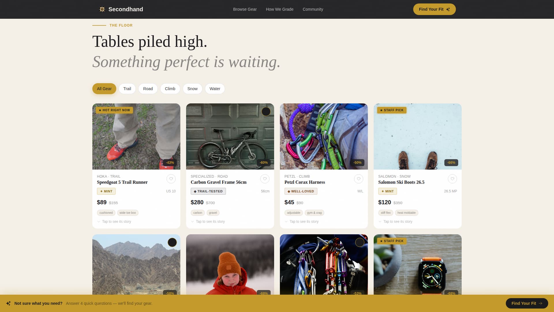 Sports & Outdoor E-Commerce Professional Website Template