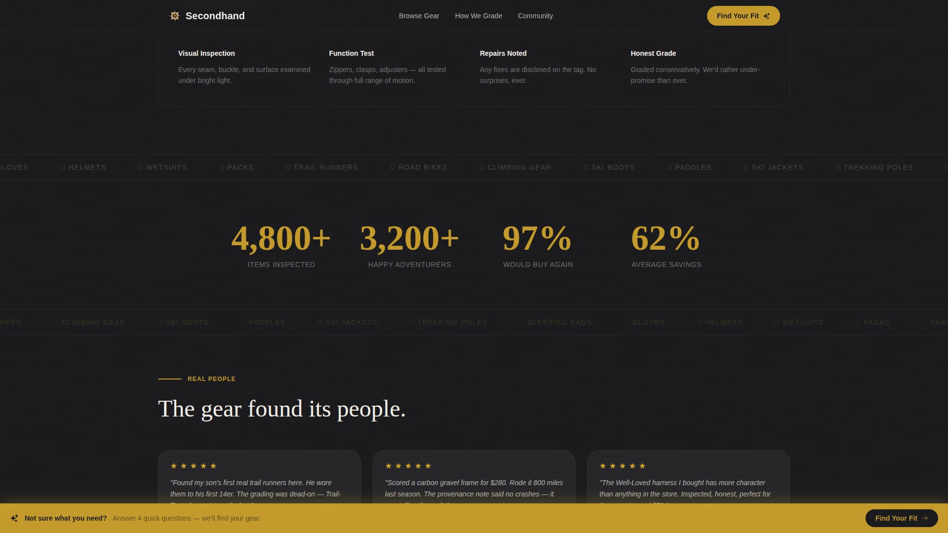Sports & Outdoor E-Commerce Professional Website Template