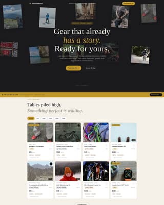 Sports & Outdoor E-Commerce Professional Website Template