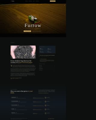 Agriculture Blog & Media Reviews Website Template