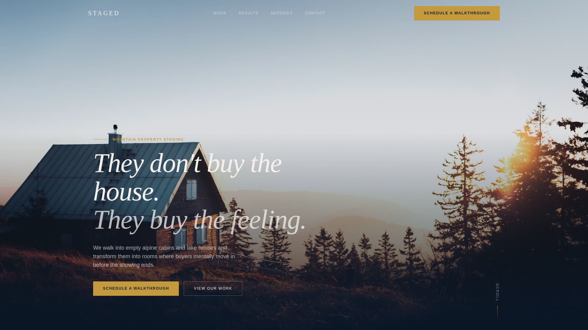 Staged - Elite Mountainproperty Landing Page Template