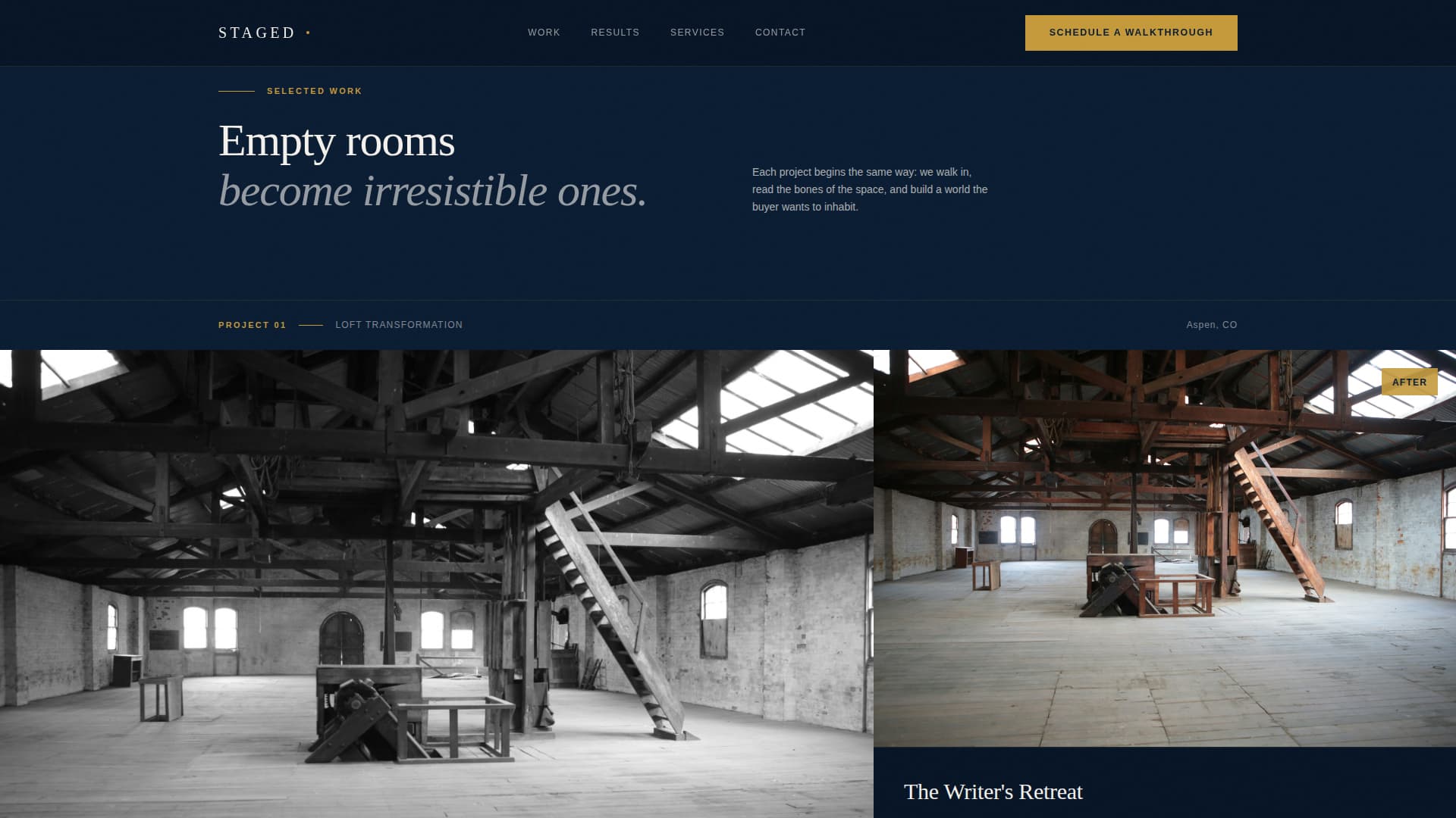 Staged - Elite Mountainproperty Landing Page Template