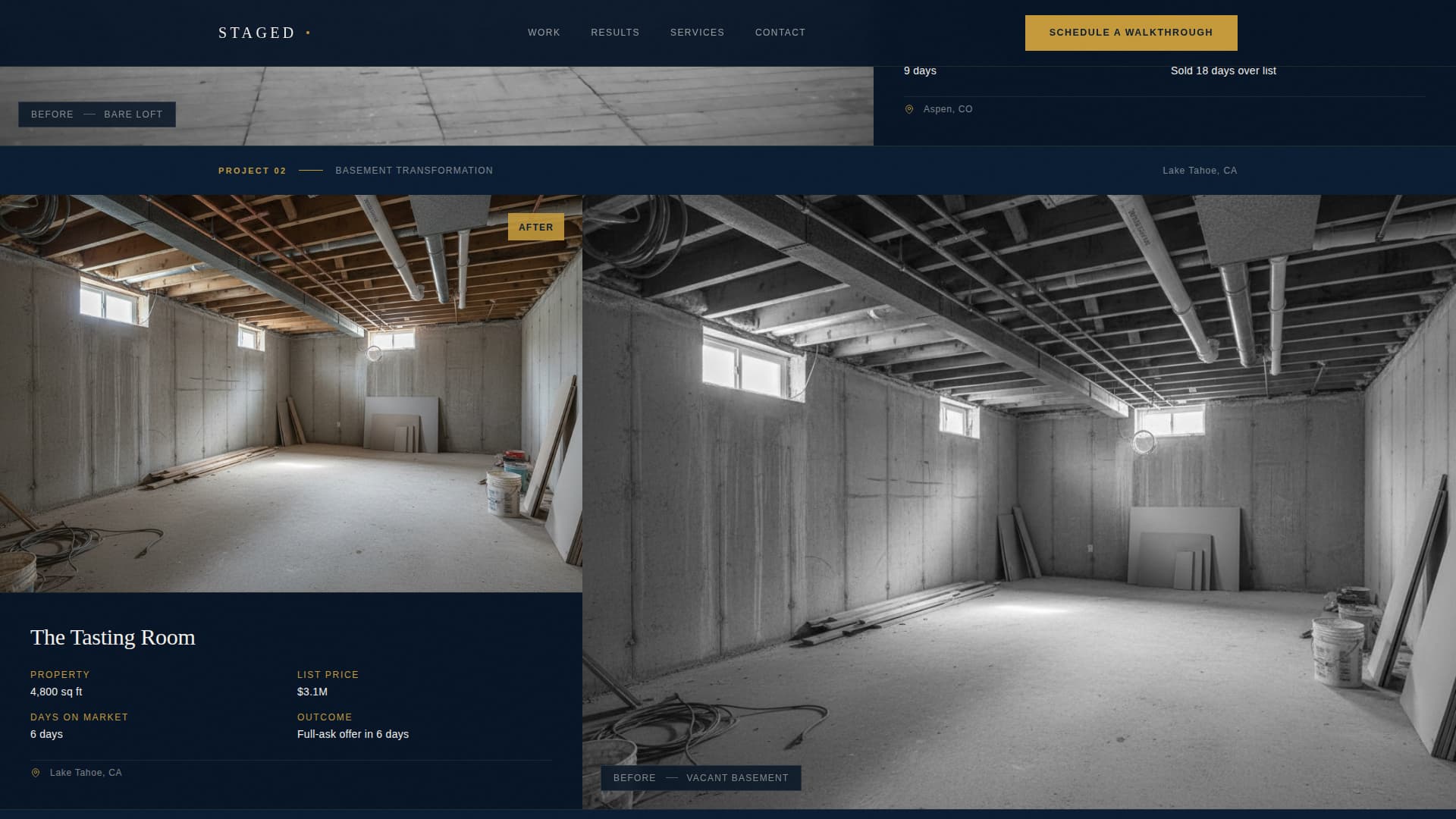 Staged - Elite Mountainproperty Landing Page Template