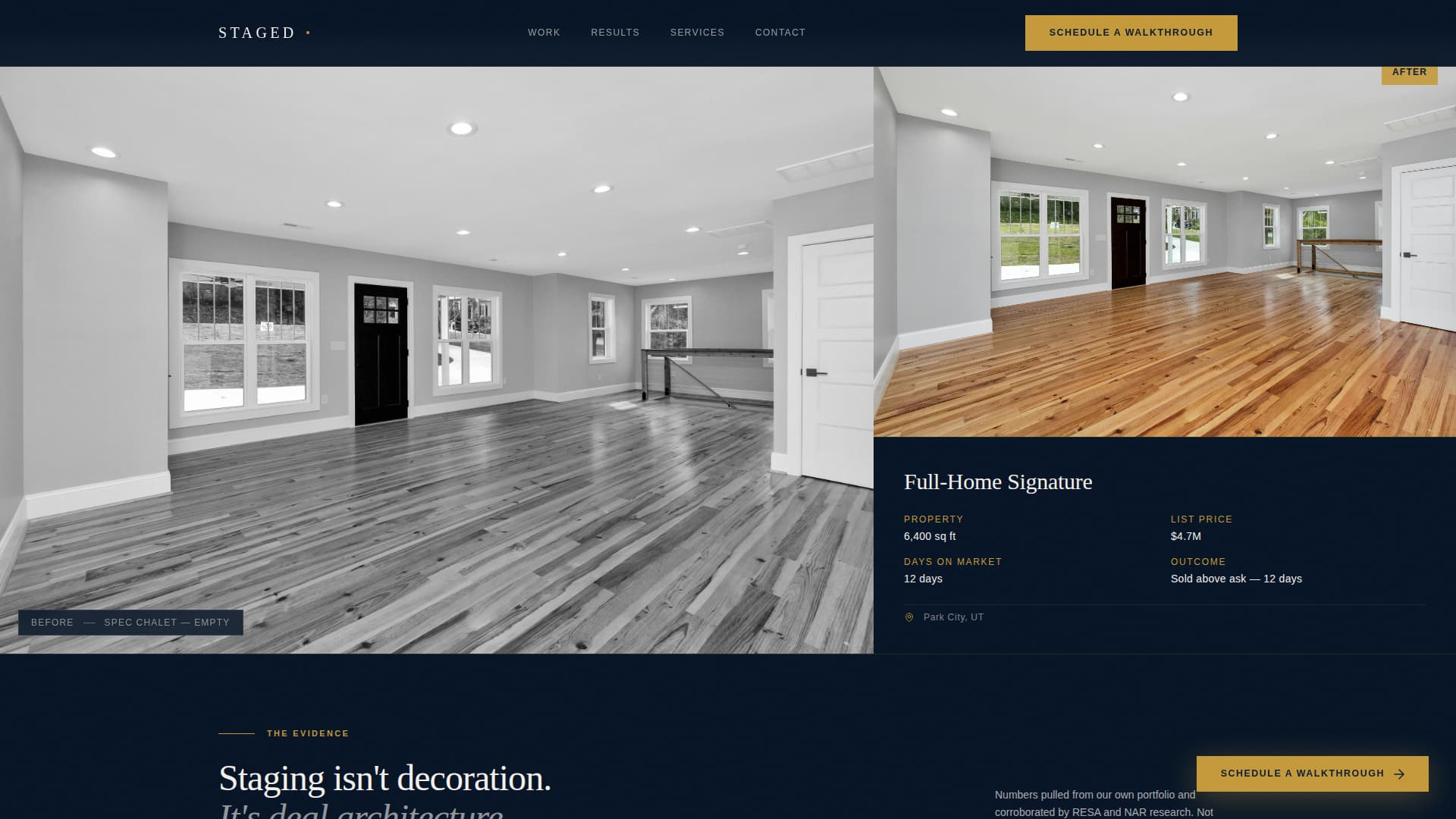 Staged - Elite Mountainproperty Landing Page Template