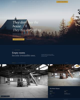 Staged - Elite Mountainproperty Landing Page Template