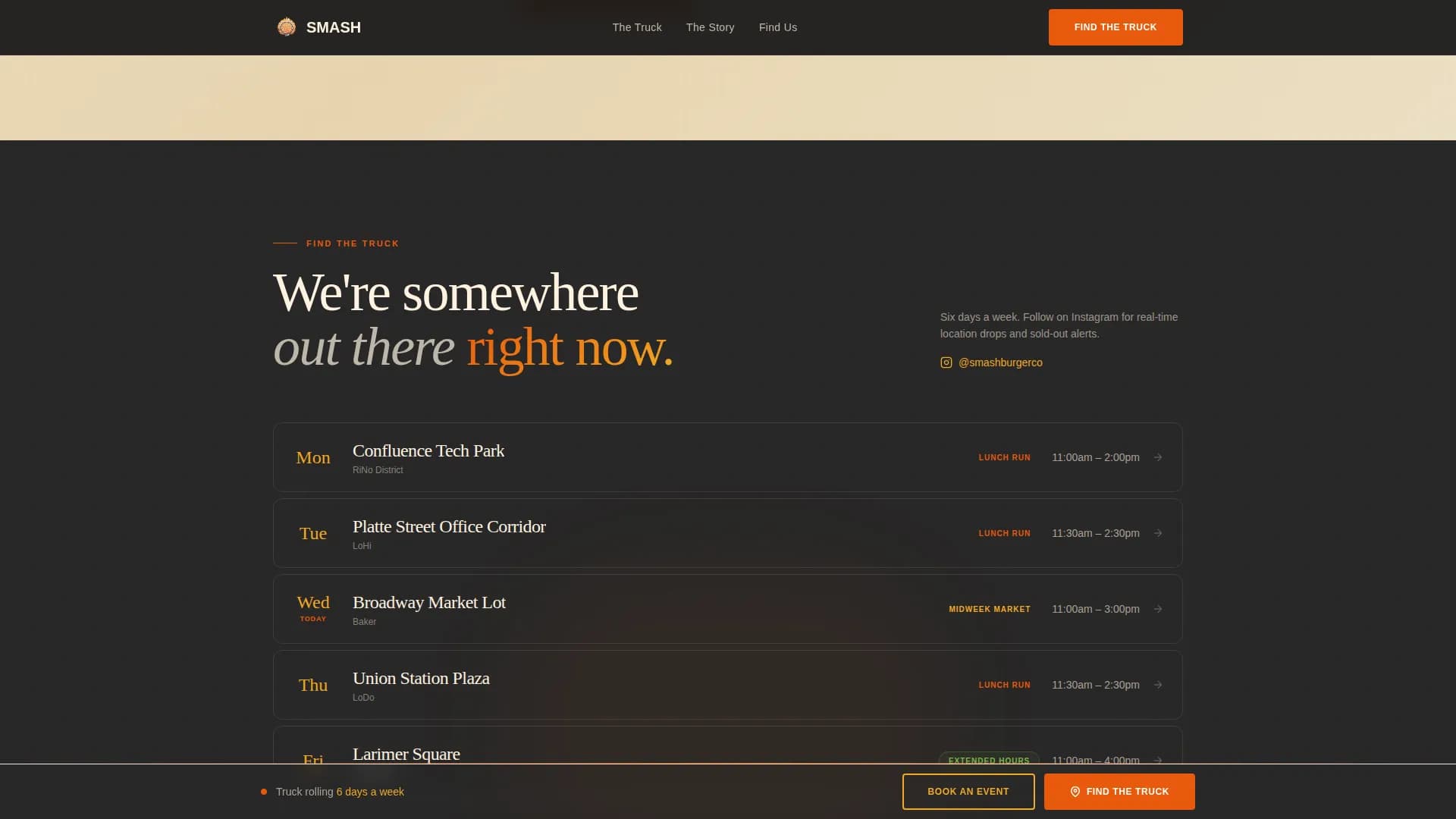 Smash — Gourmet Burger Experience Landing Page Template