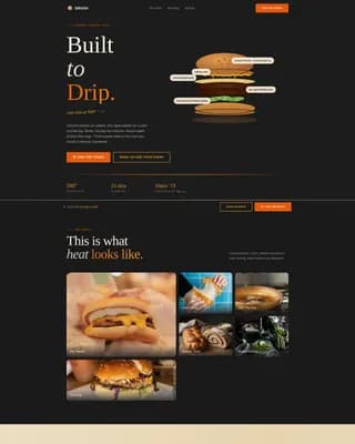 Smash — Gourmet Burger Experience Landing Page Template
