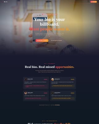 Spotlight - Captivating Instagram Landing Page Template