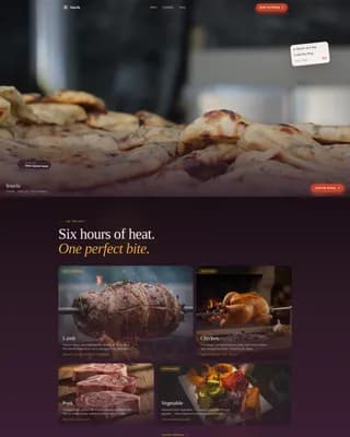 Acropolis — Artisan Greek Eatery Landing Page Template