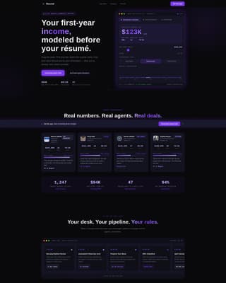 Real Estate Agent Careers & Recruitment Website Template
