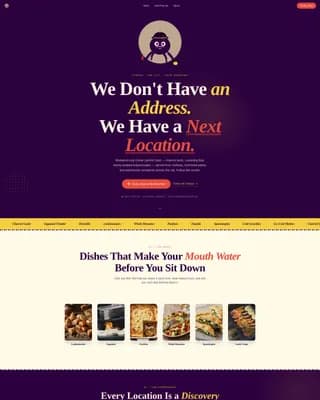 Greek Dining Booking Website Template