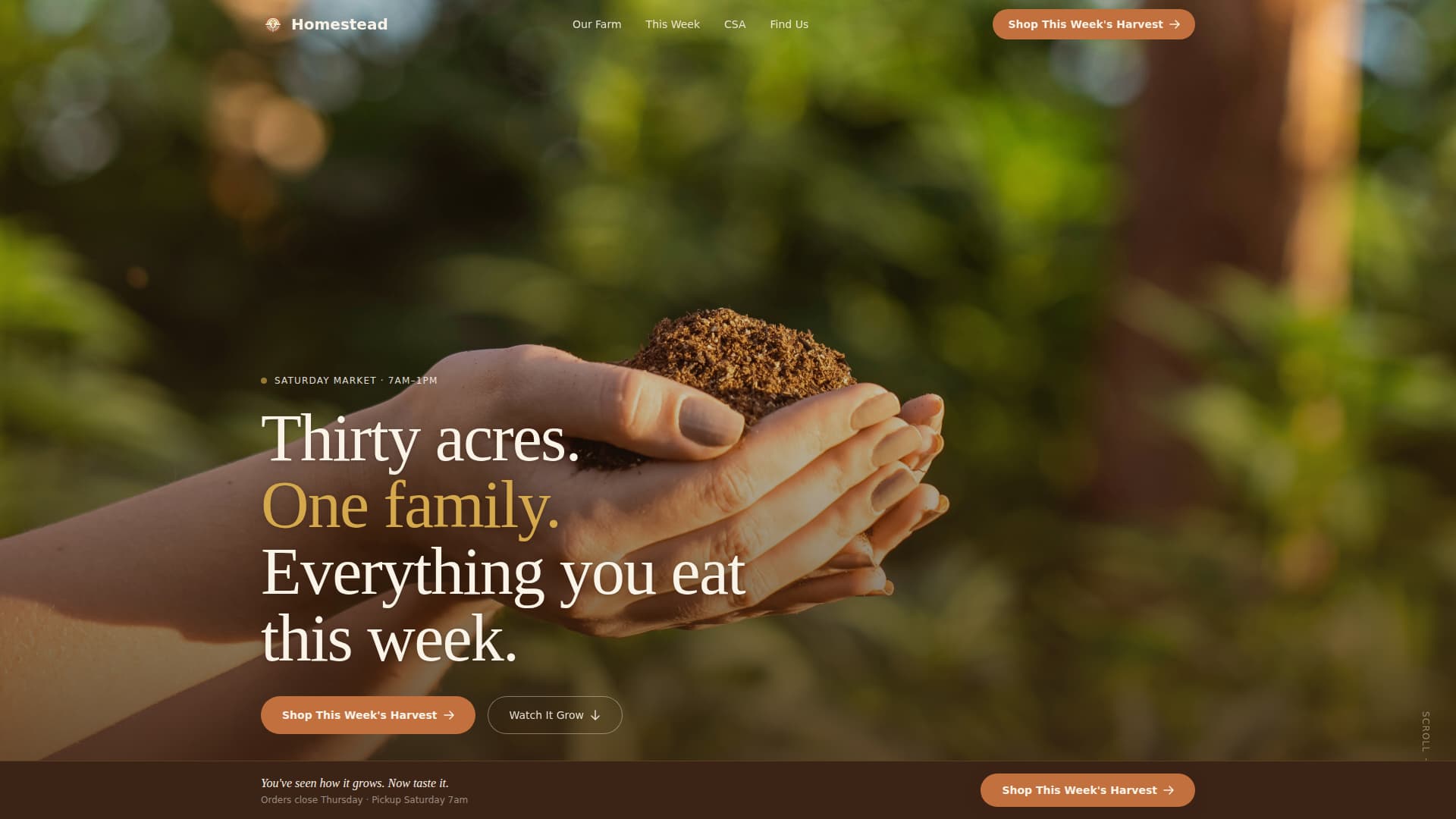 Farm & Ranch Professional Website Template