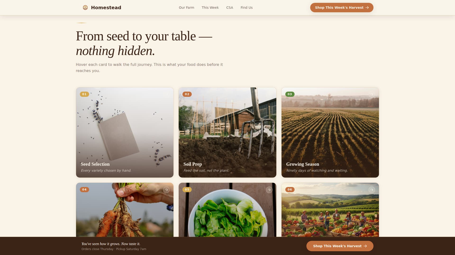 Farm & Ranch Professional Website Template