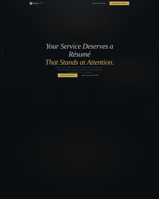 Police Officer Profile Careers Website Template