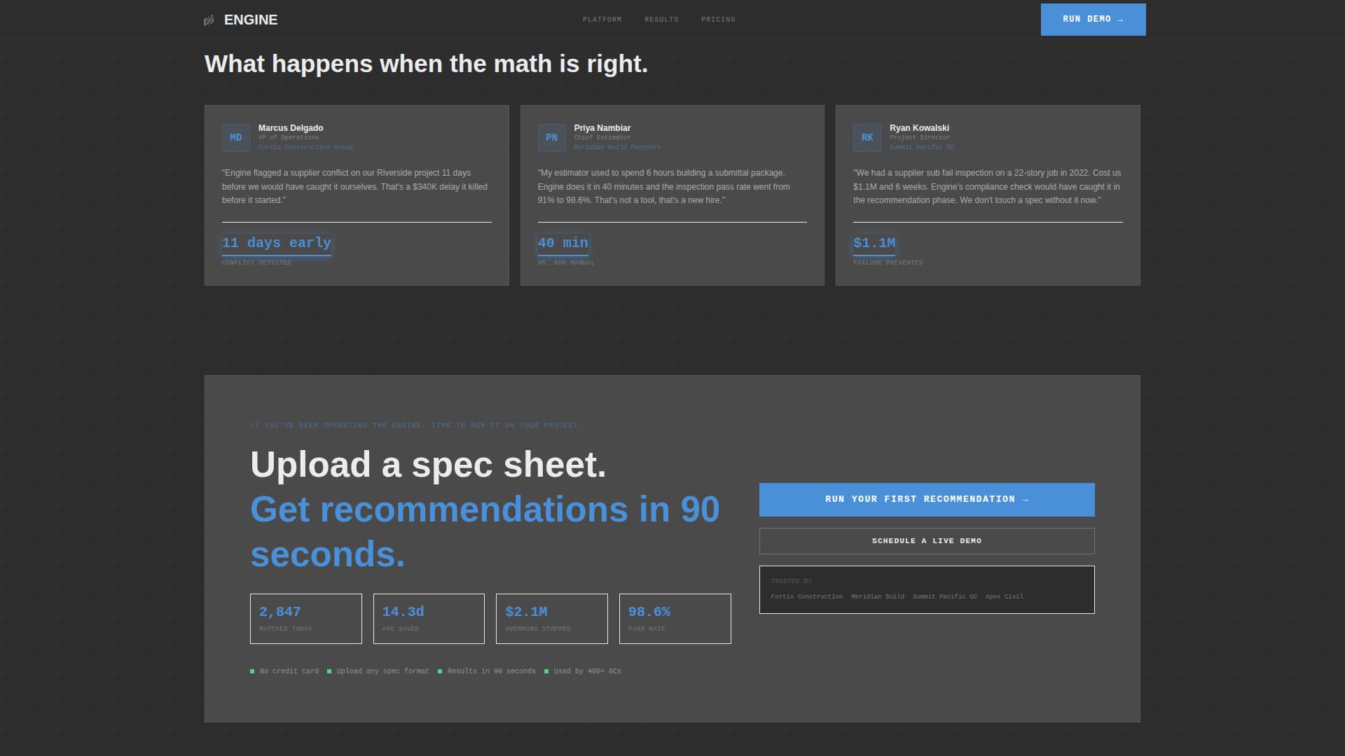 AI for Construction Professional Website Template