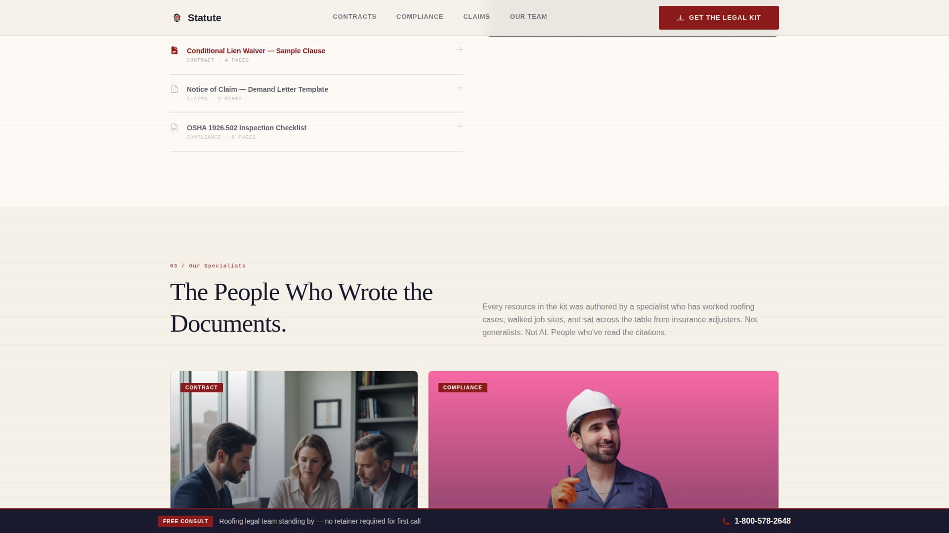 Roofer Reviews Website Template