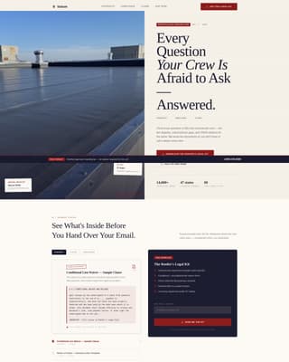 Roofer Reviews Website Template