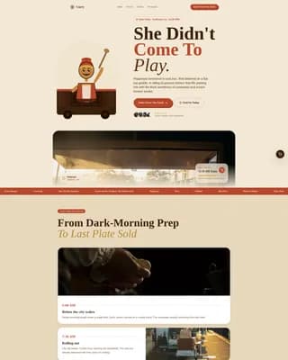 Spice — Vibrant Guyanese Dining Landing Page Template