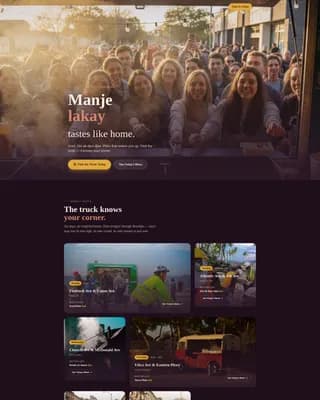 Lakay — Bold Haitian Catering Landing Page Template