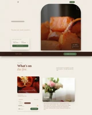 Lakay - Authentic Haitian Restaurant Landing Page Template