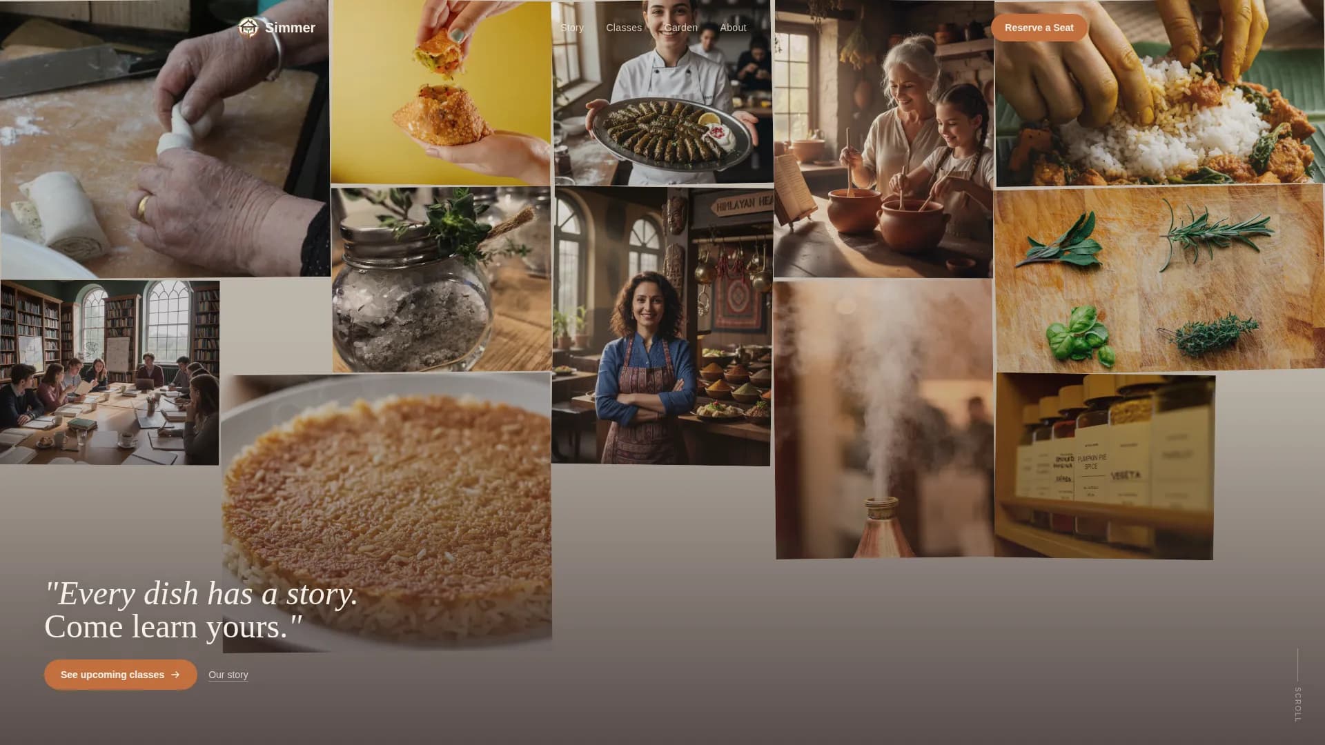 Halal Food & Dining Specialist Booking Website Template