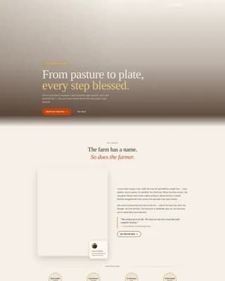 Halal Food & Dining Professional Website Template