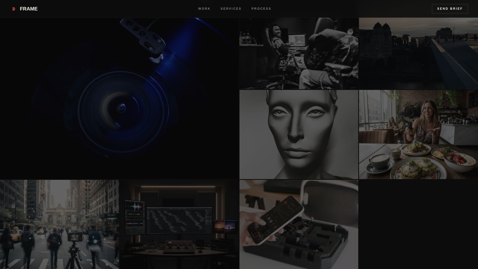 Creative Agency Portfolio Website Template