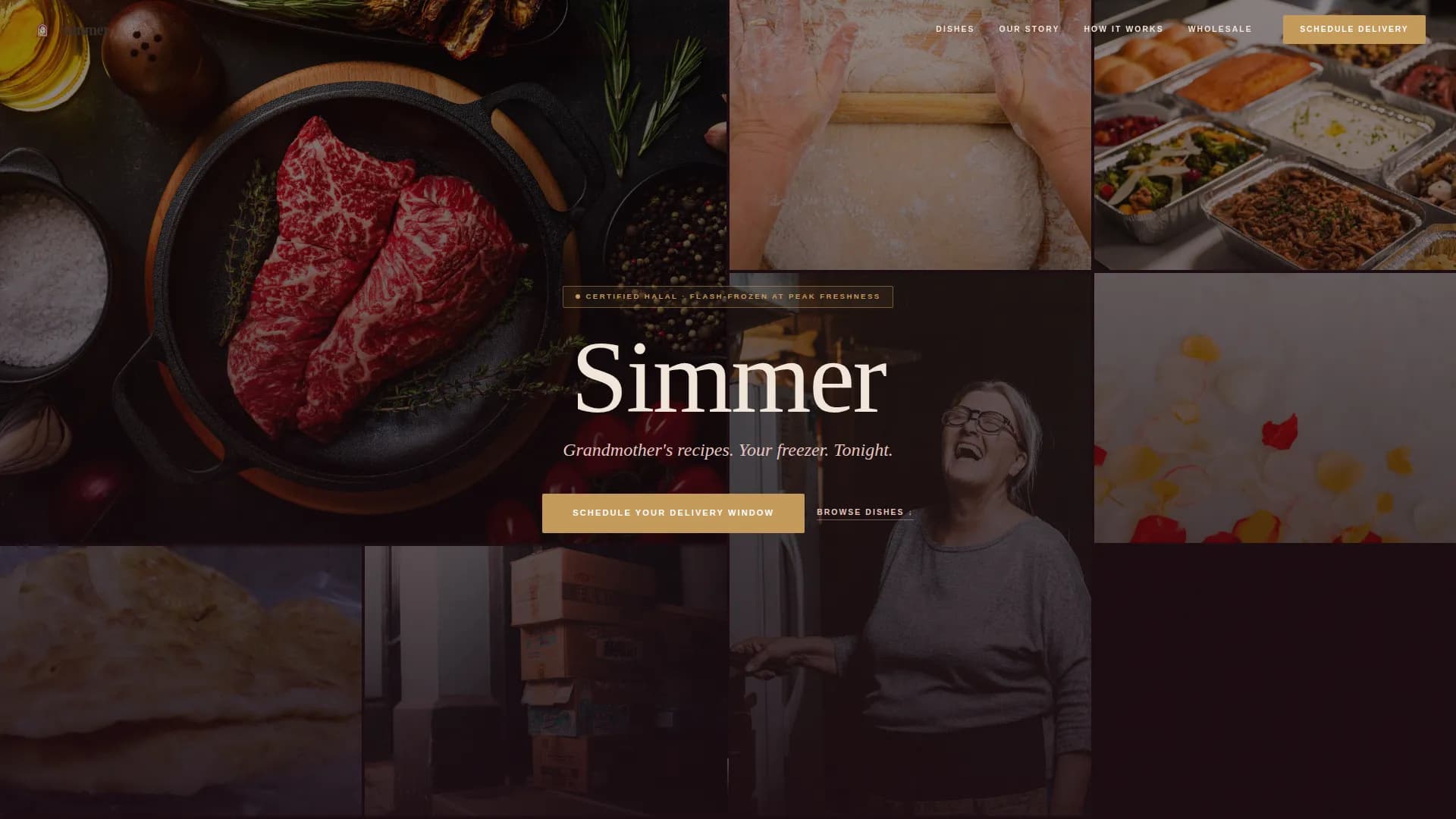 Halal Food & Dining Specialist Blog Website Template