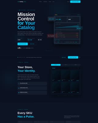 Entertainment Digital Presence Professional Website Template
