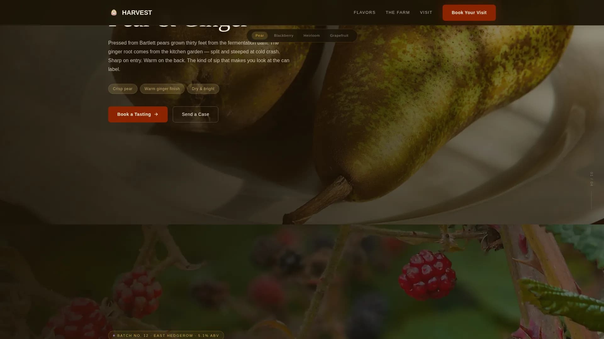 Brewery & Craft Beer Booking Website Template