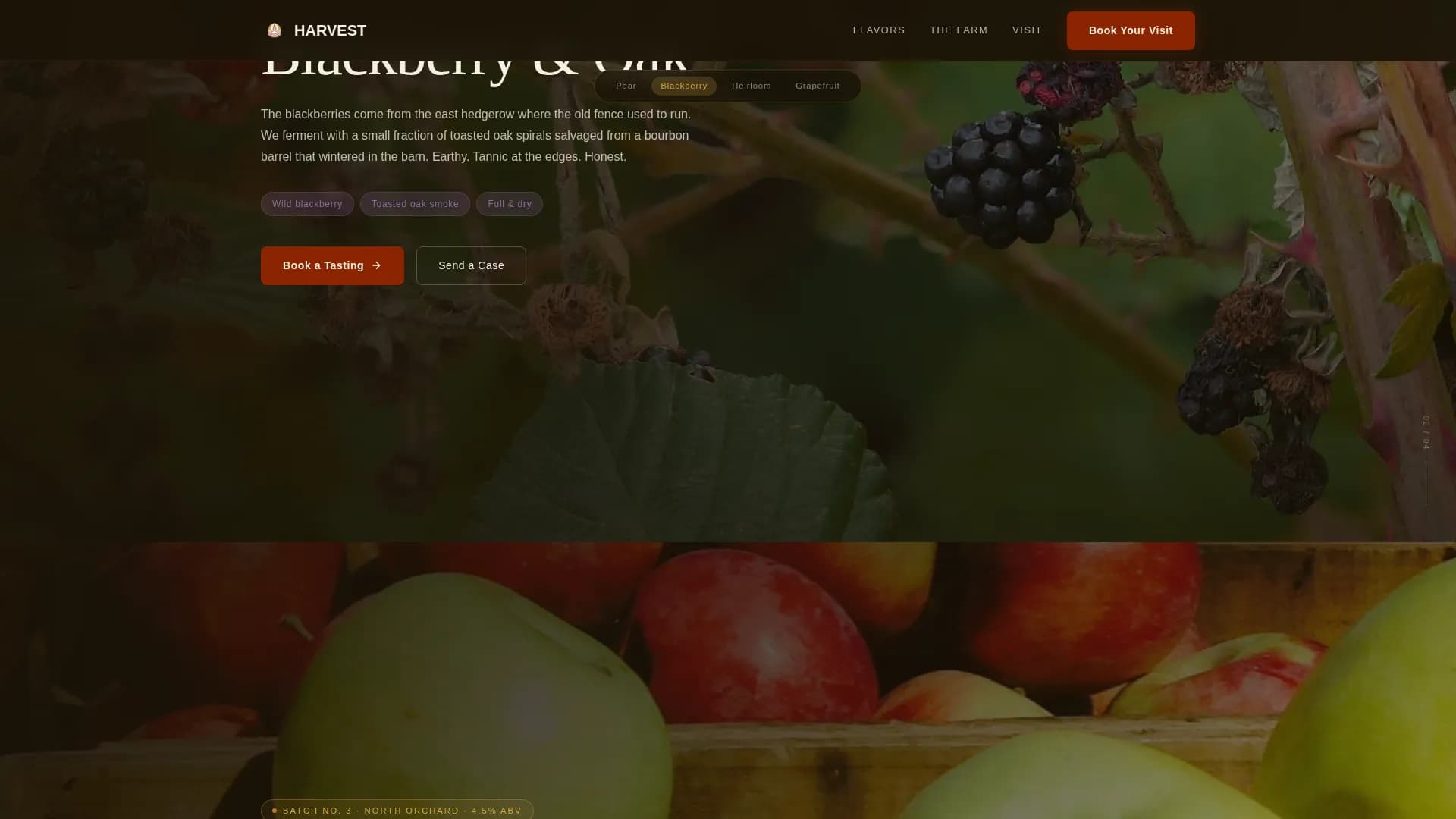Brewery & Craft Beer Booking Website Template