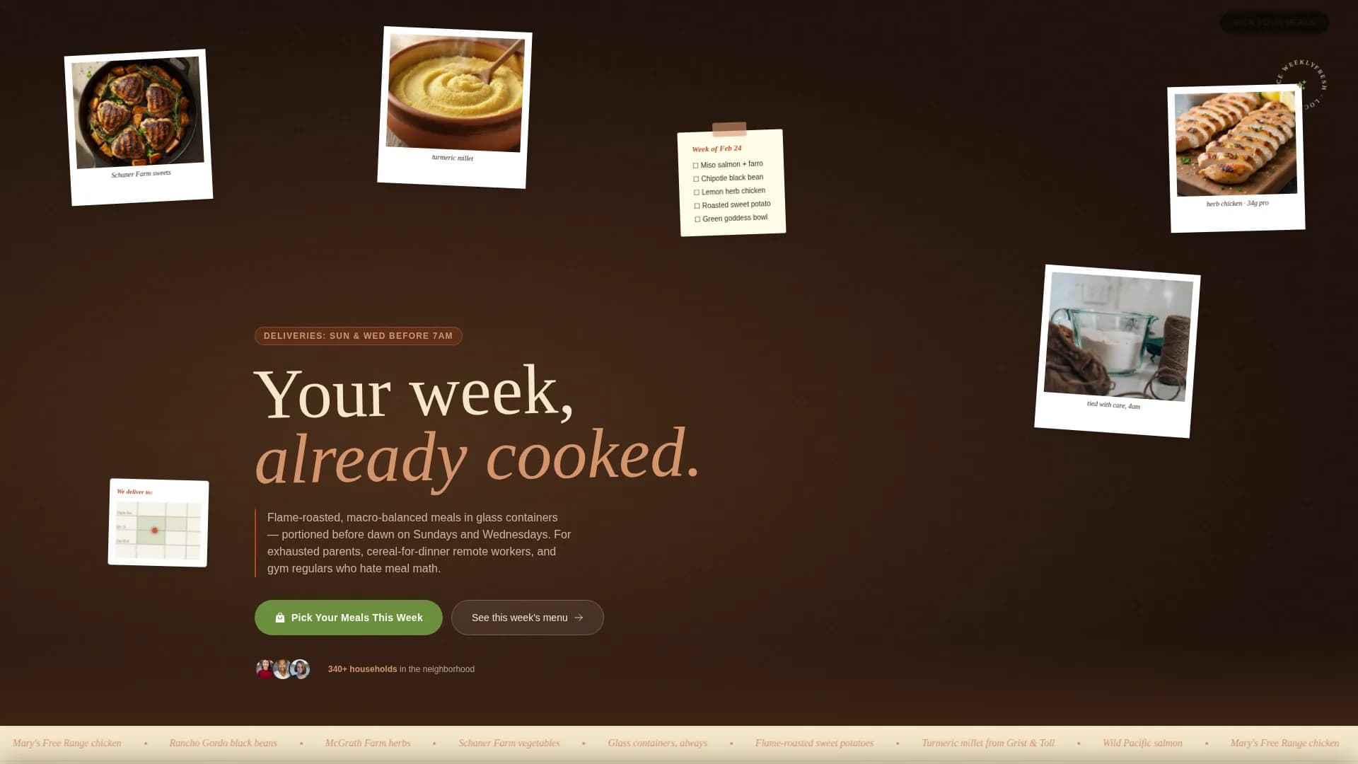 Cloud Kitchen & Delivery Professional Website Template