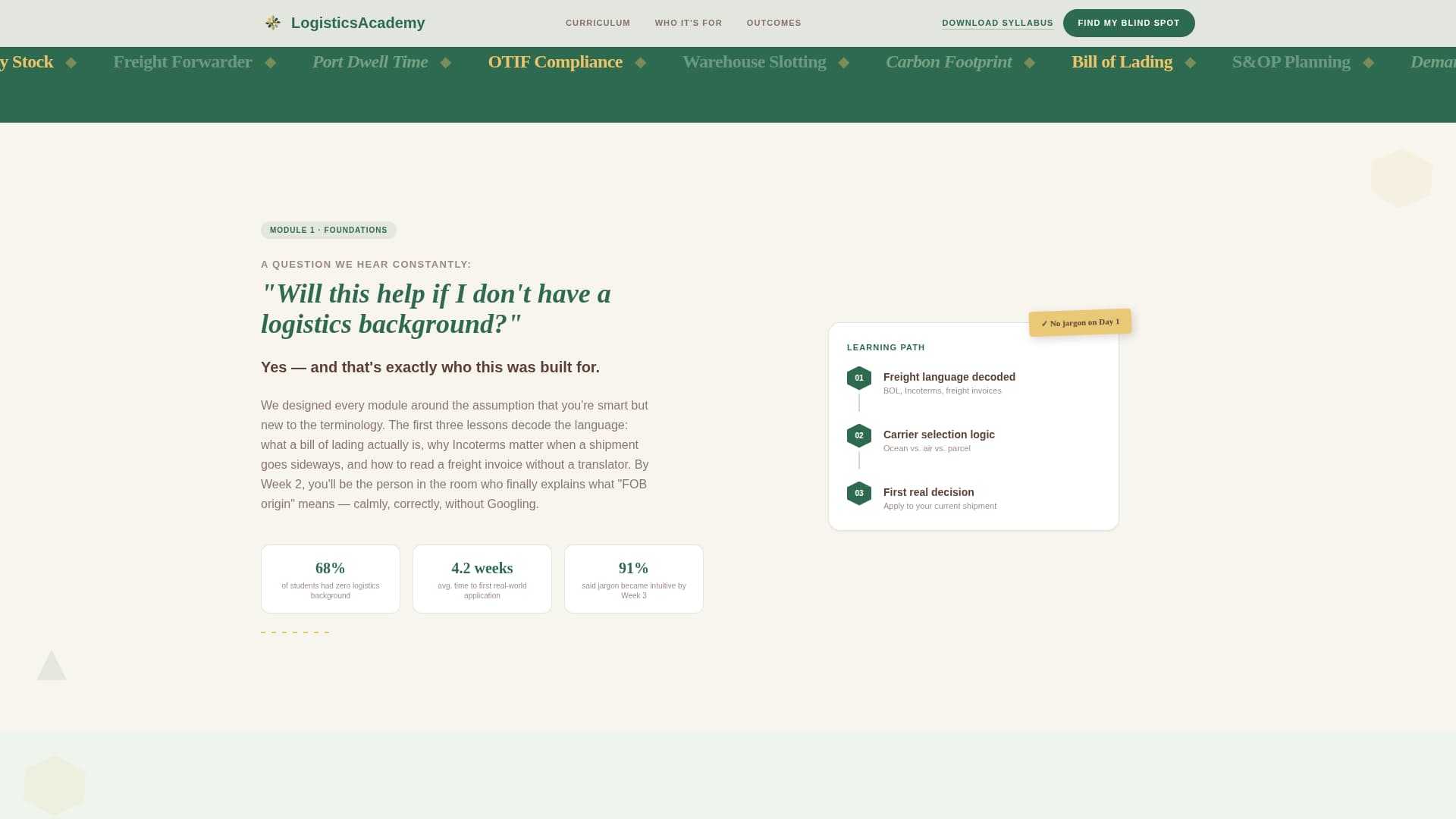 Online Skill Courses FAQ Website Template
