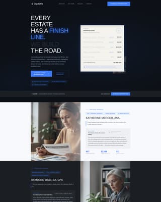 Specialty Consulting Professional Website Template