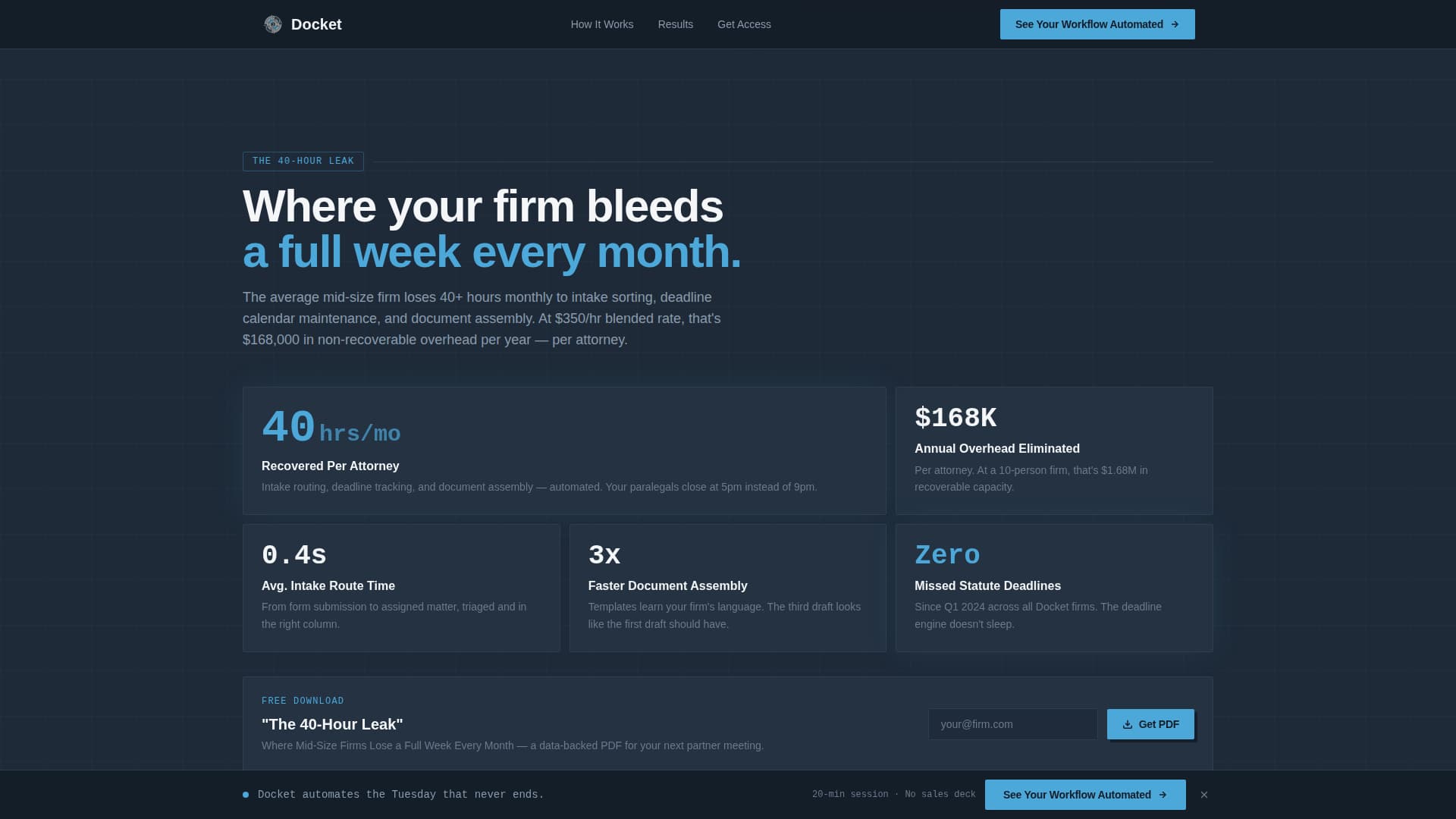 Legal Software Directory Website Template