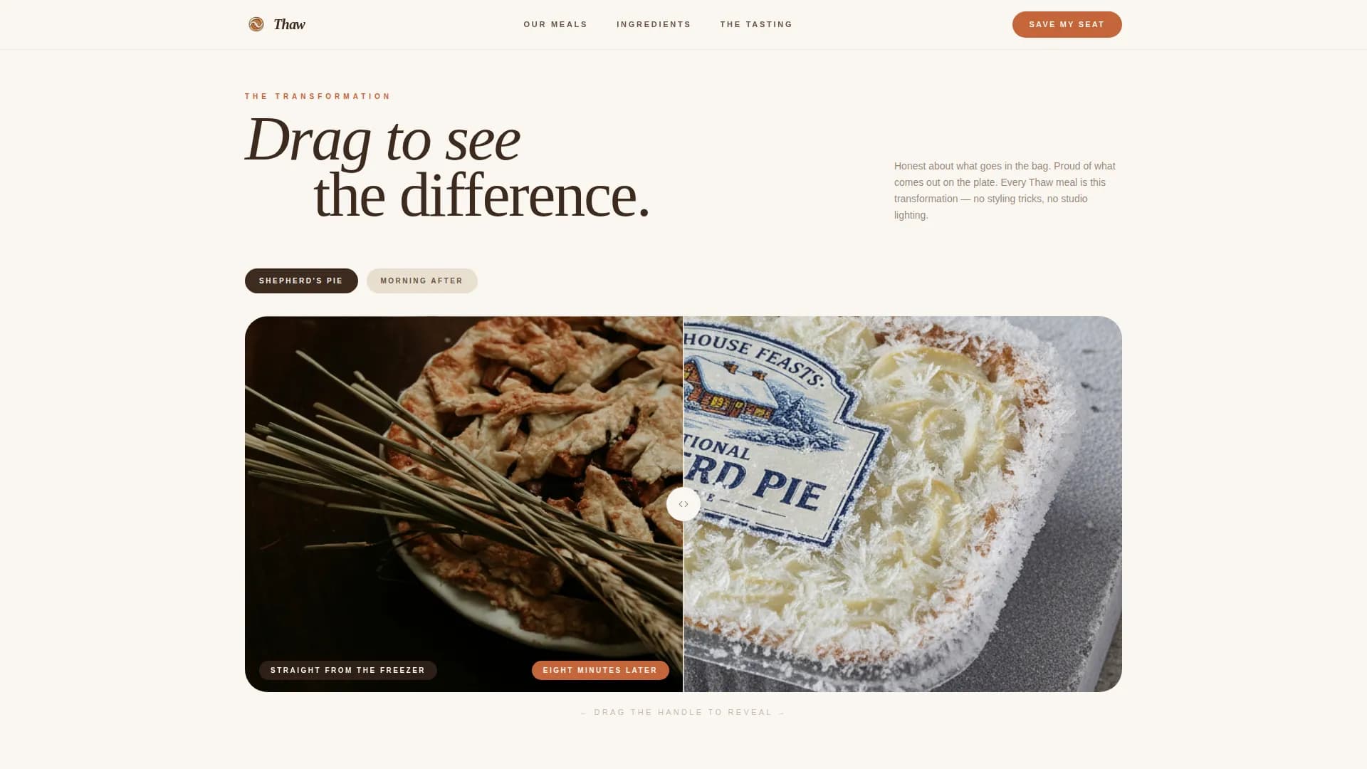 High-Protein Food & Dining Professional Website Template