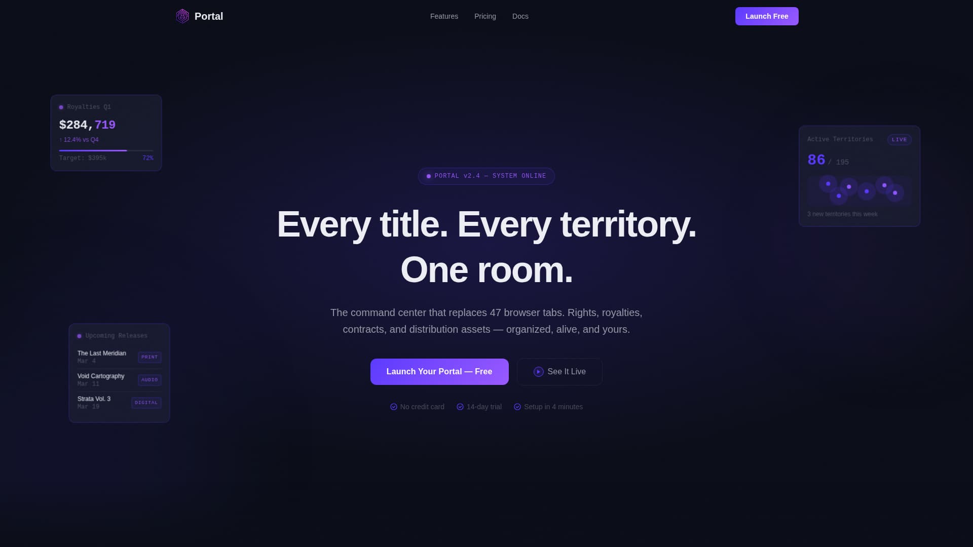 Media & Publishing Digital Presence Professional Website Template