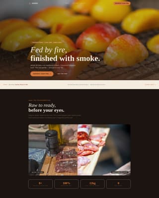 Asado - Sizzling Parrilla Landing Page Template