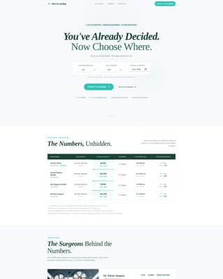 Medical Tourism & Concierge Booking Website Template