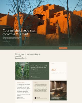 Cannabis Industry Booking Website Template