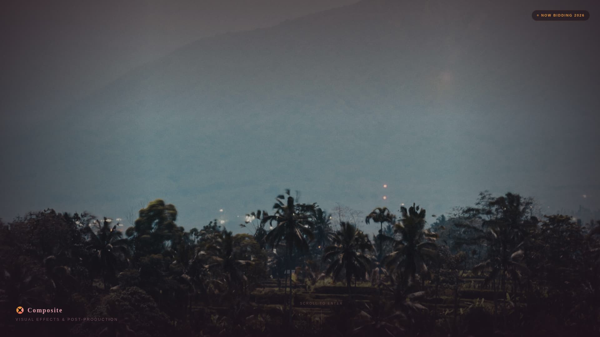 Composite - Cinematic VFX Landing Page Template