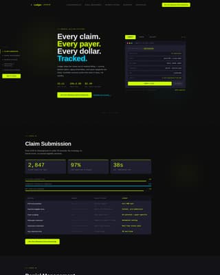 Healthcare Software & SaaS Cost Calculator Website Template