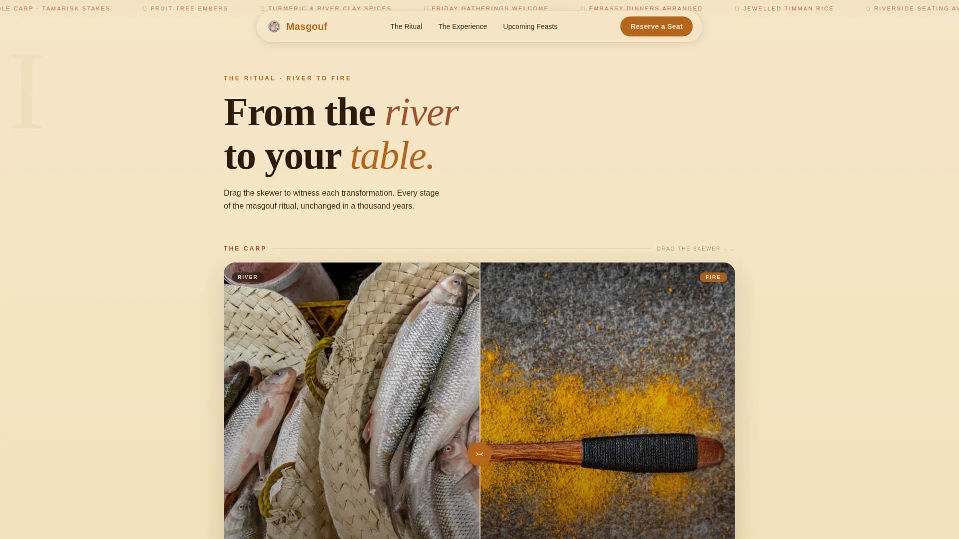 Middle Eastern Cuisine & Dining Certified Professional Website Template