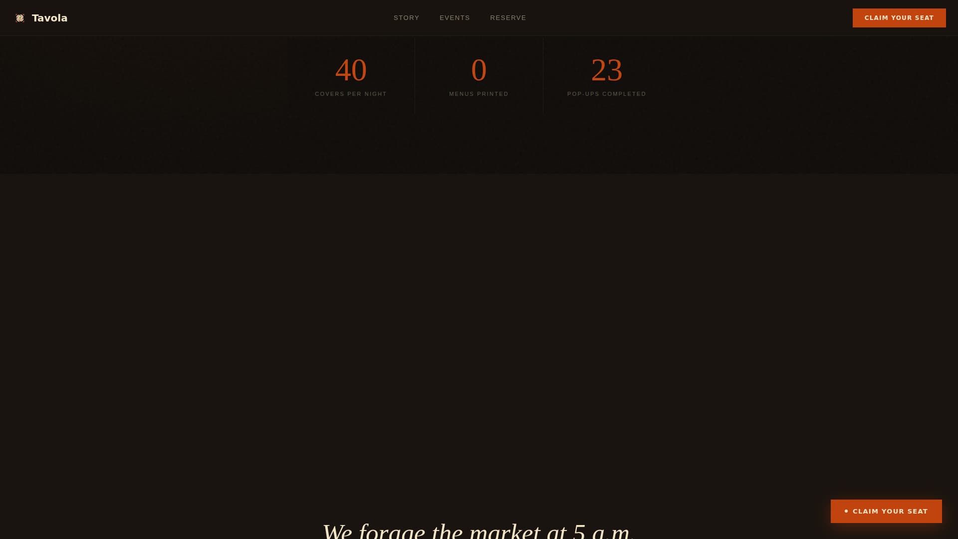 Italian Dining Professional Website Template
