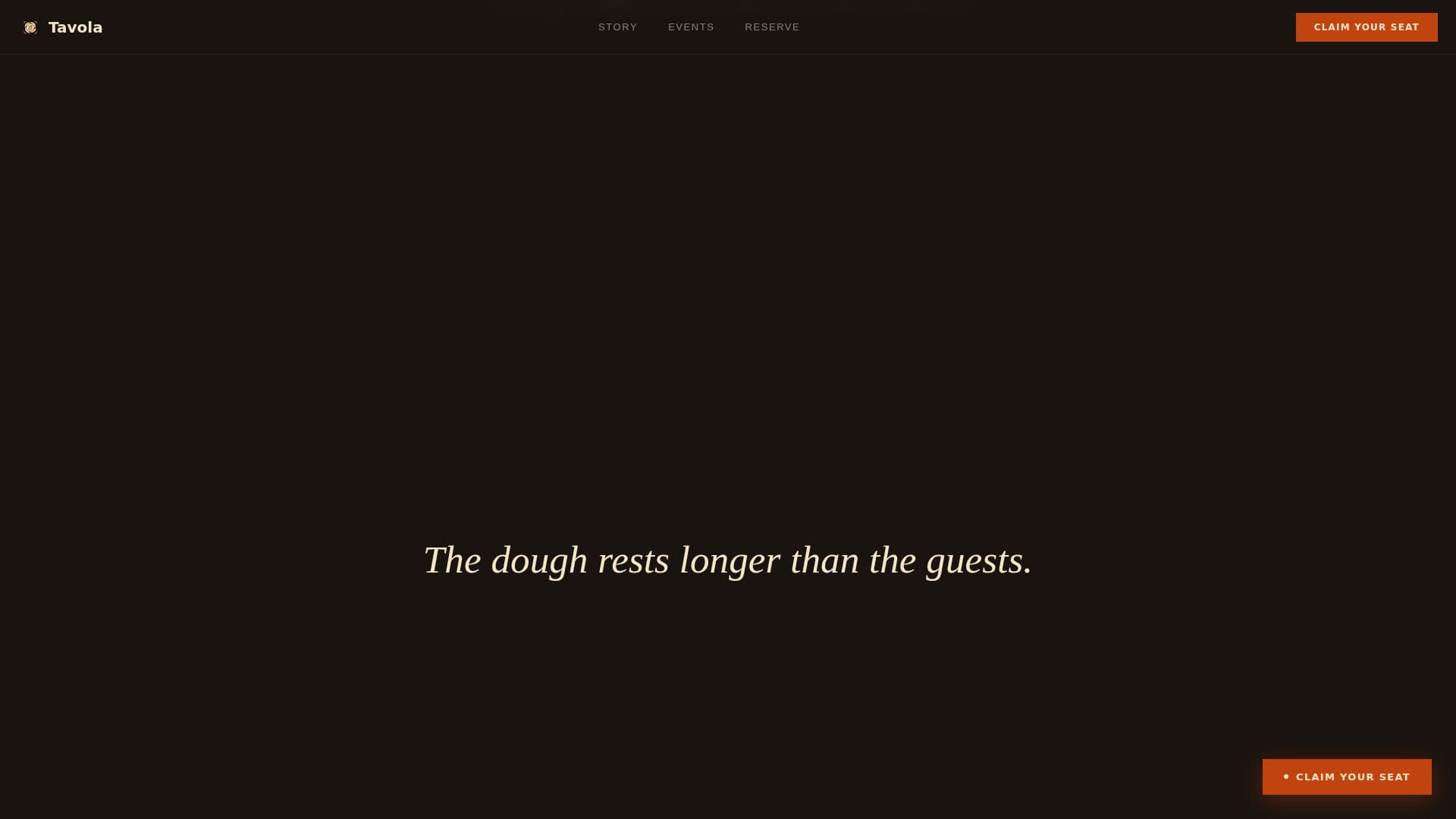 Italian Dining Professional Website Template