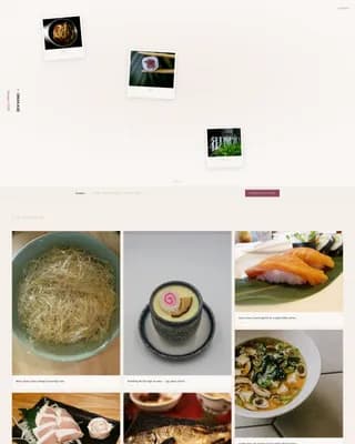 Omakase - Seasonal Tasting Menu Landing Page Template