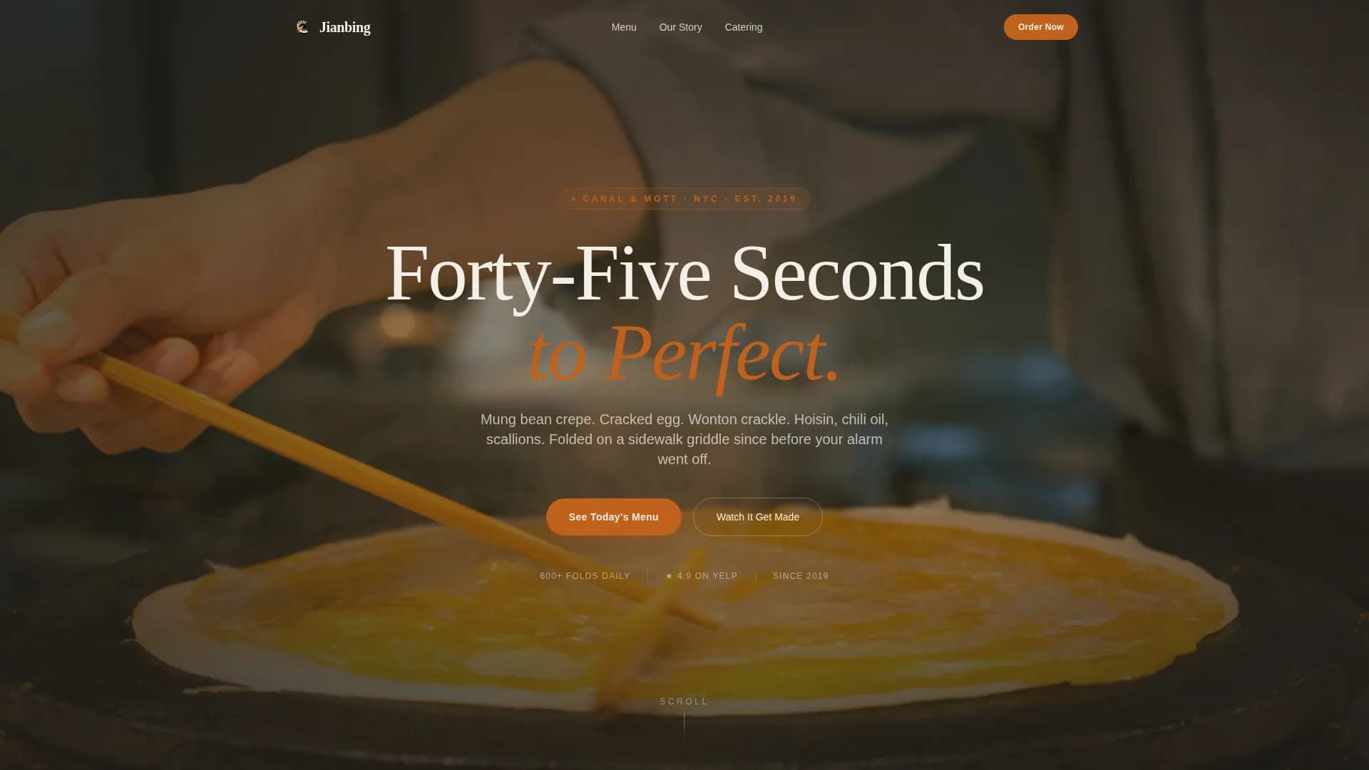 Kettle — Flame-Kissed Keto Meal Delivery Landing Page Template